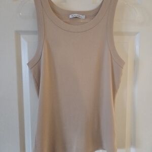 Michael Stars Sleeveless Tank Top in Beige
